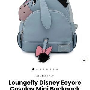 Loungefly Disney Eeyore Mini Backpack - Blue